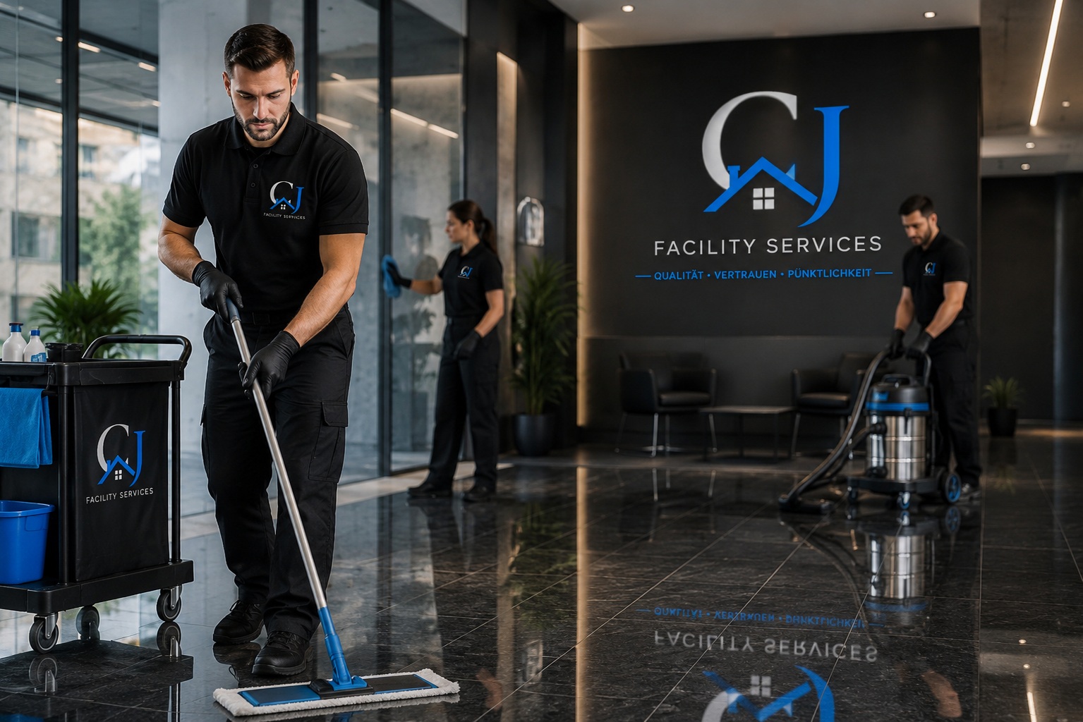 CJ Facility Services Reinigungsteam